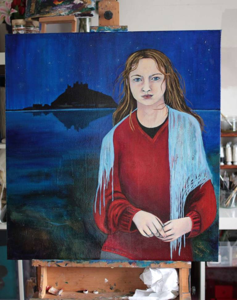 Her Blue Shawl - Dawn  Rodger