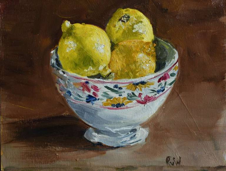 Three lemons in a bowl - Ronell van Wyk