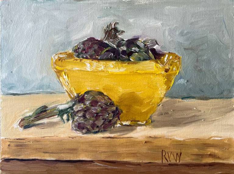 Artichokes in tian - Ronell van Wyk