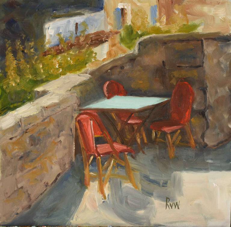 Red chairs - Ronell van Wyk