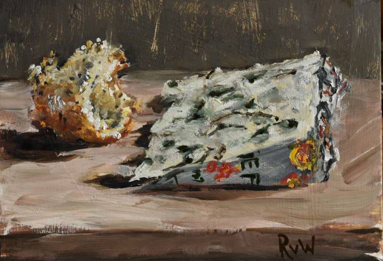 Roquefort and baguette - Ronell van Wyk