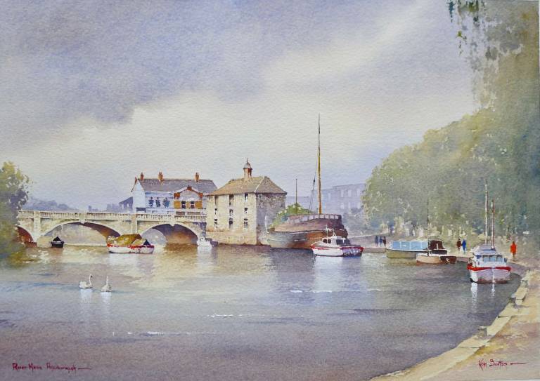 Customs House and River Nene, Peterborough - Ken Burton