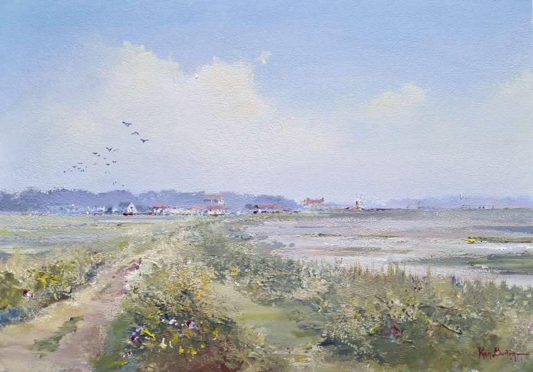 Costal path, Cley next the sea, North Norfolk - Ken Burton