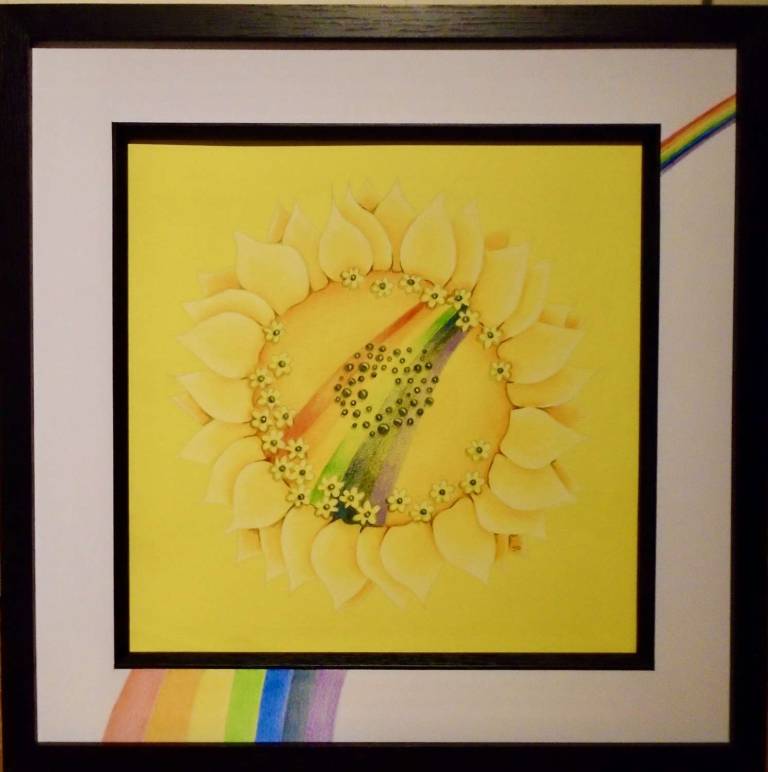 Sunflower and Rainbow - Jo Sargisson