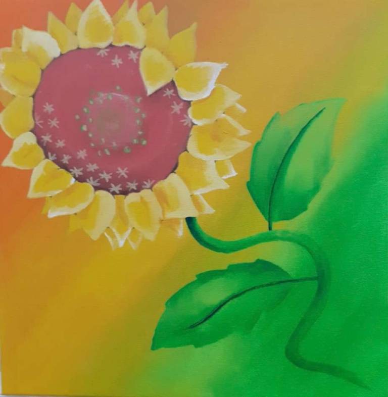 Wonky Sunflower. - Jo Sargisson