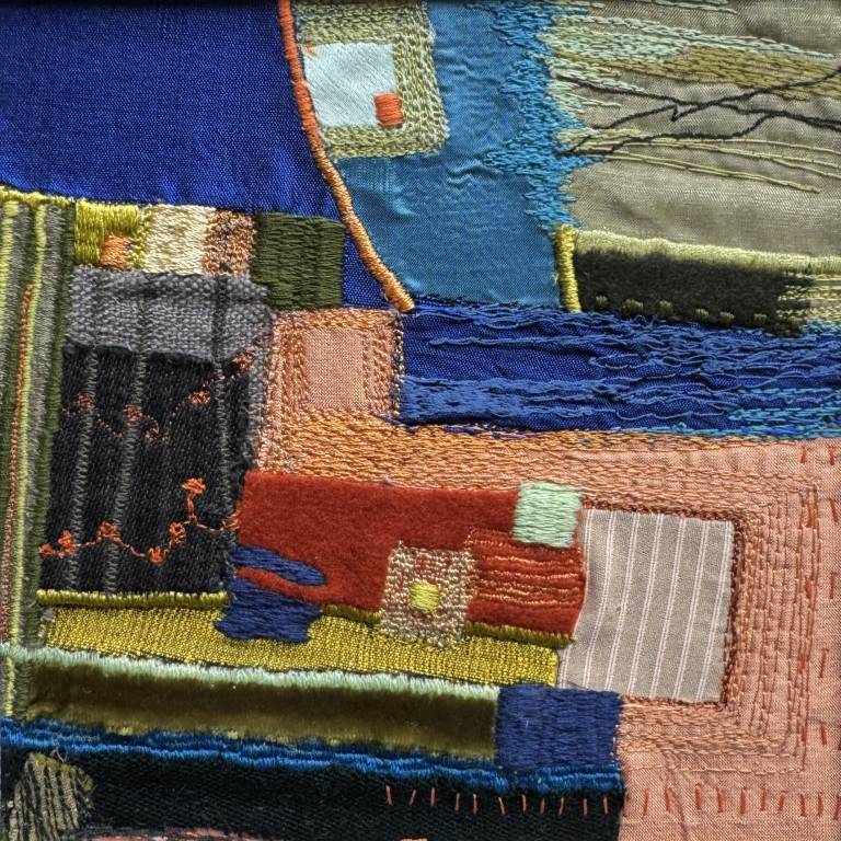 Ploughed Fields at the Coast - Sarah Pooley