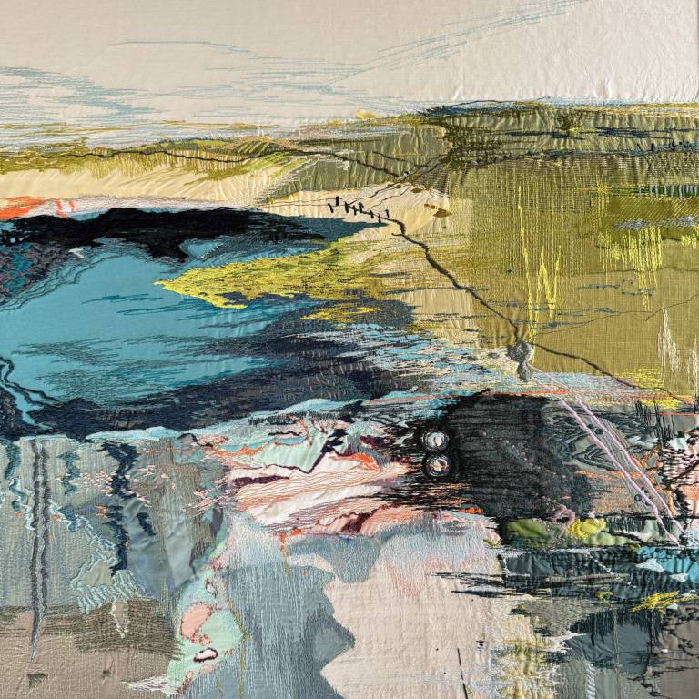 Walking back towards the Dunes - Sarah Pooley