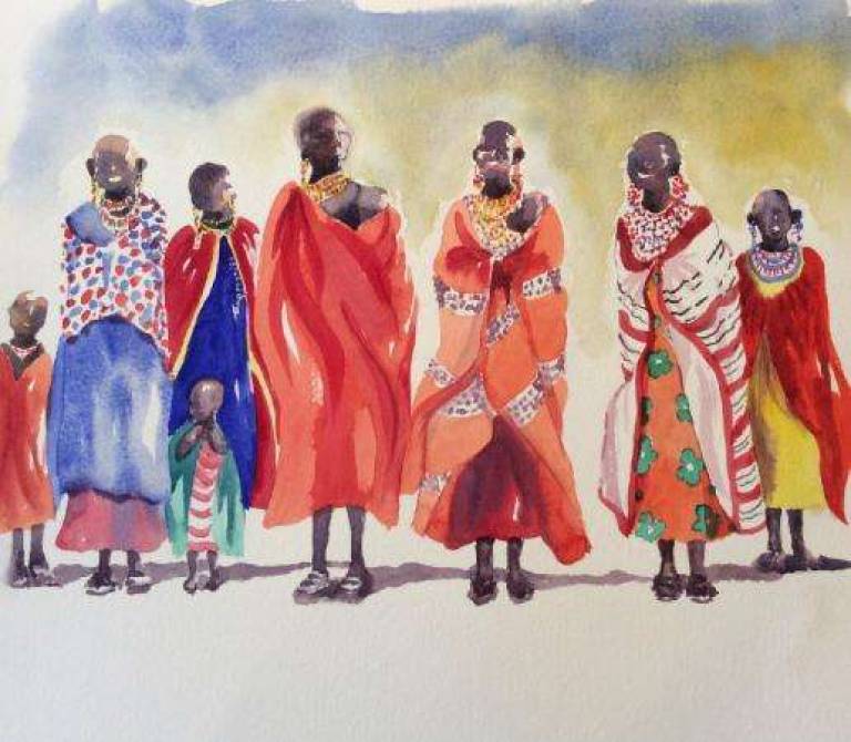 Maasai women - Jules Hoare