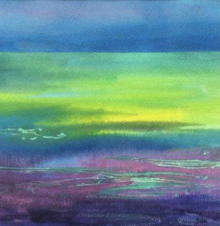 Brilliant green sea - Jules Hoare