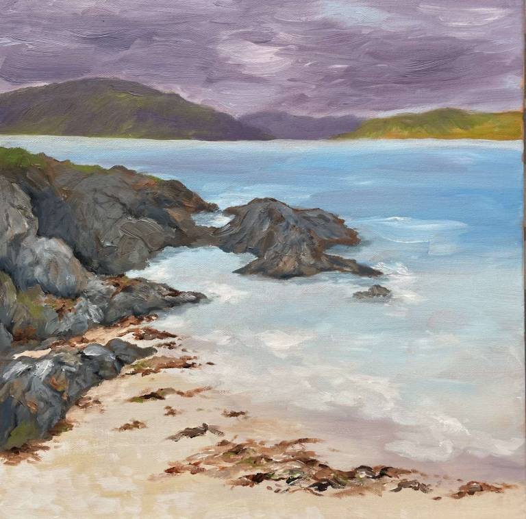 Iona with Mull in the distance - Jules Hoare