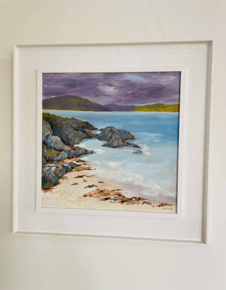 Iona with Mull in the distance - Jules Hoare