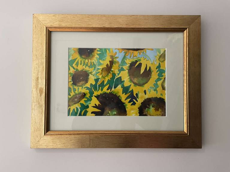 Vibrant sunflowers - Jules Hoare