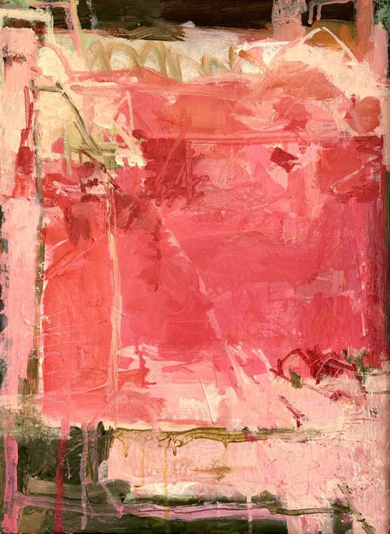 Still ensconced in pink & coral - Janet Keith