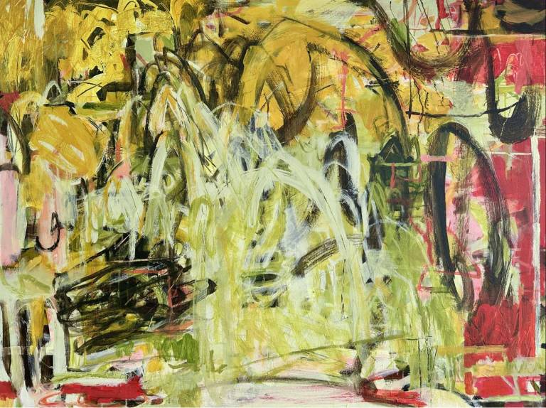 Blackbird Singing in the Scholars Garden - Janet Keith