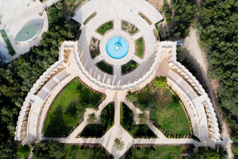 Formal garden, ta' Qali [detail] - Lawrence Buttigieg