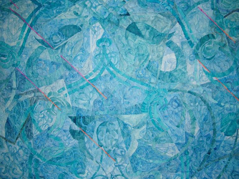Blue Arabesques - Stephanie Oates