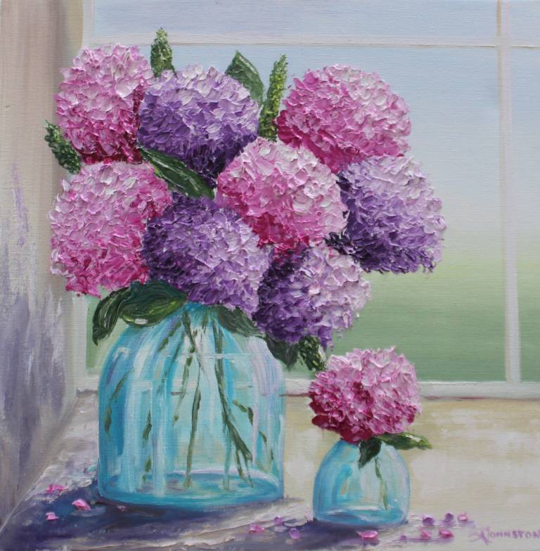 Blooms in the Window - Allyson Johnston