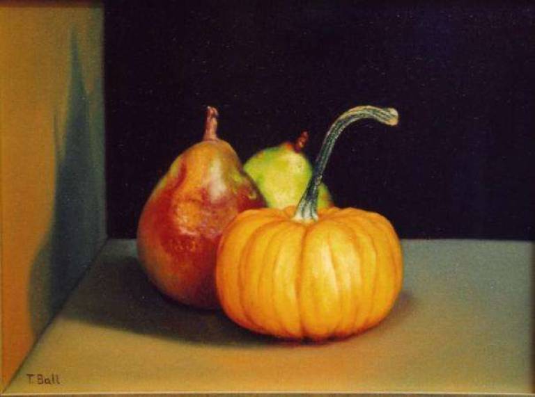 Pumpkin and Two Pears - Trinidad Ball