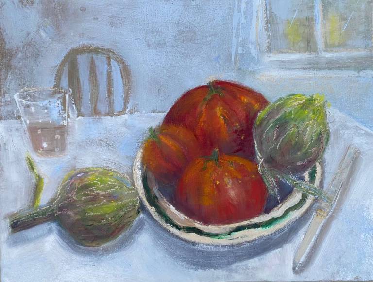 Lunch in Tuscany - Lyn O'Neill