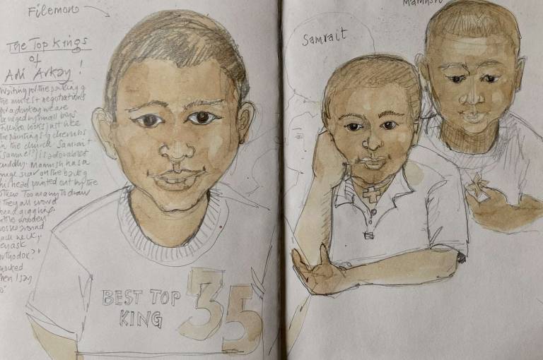 Ethiopian boys - Lyn O'Neill