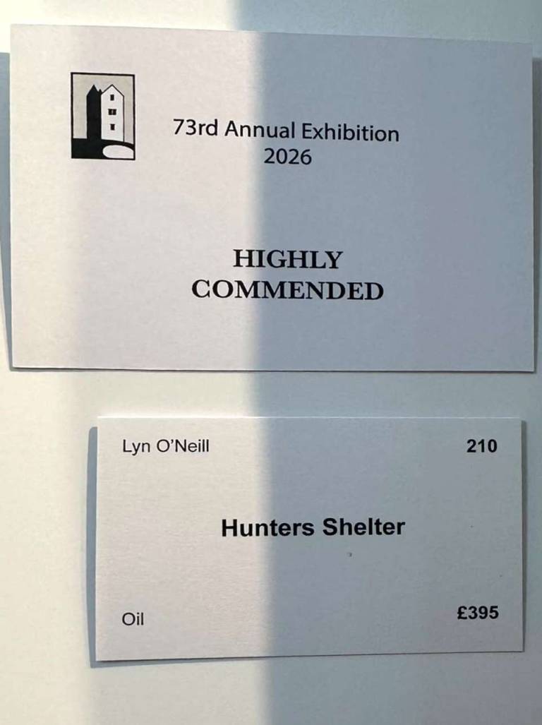 Bruton Art Society 2026 Highly Commended and sold - Lyn O'Neill