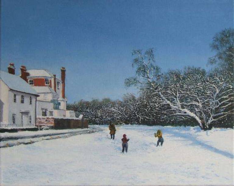 Wimbledon under Snow - West Place - John Field
