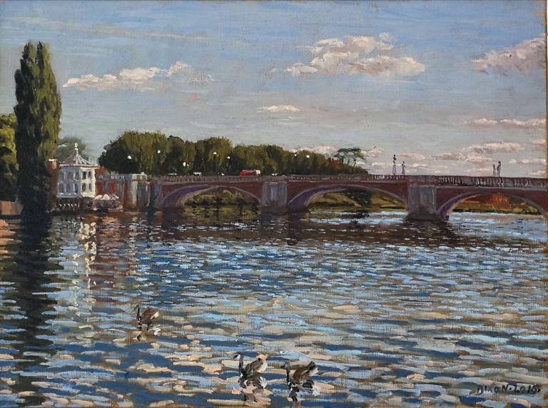 Bridge at Hampton Court. 2016. - Andrew Cochrane Dixon