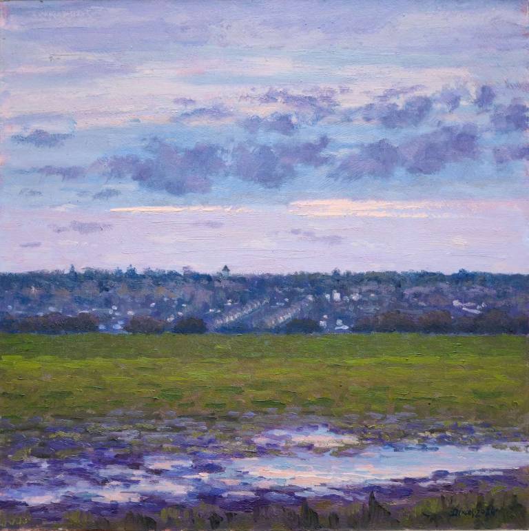 Berkhamsted from the fields, 2026. - Andrew Cochrane Dixon