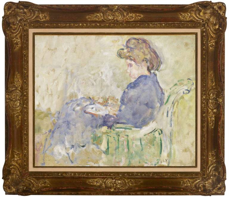 Femme assise de profil, Suzanne (c.1903) - Louis Valtat (1869-1952)