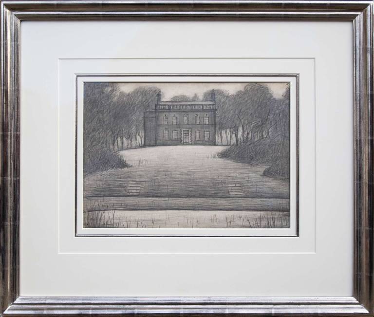 Old House (1926) - L.S. Lowry RBA, BA (1887-1976)