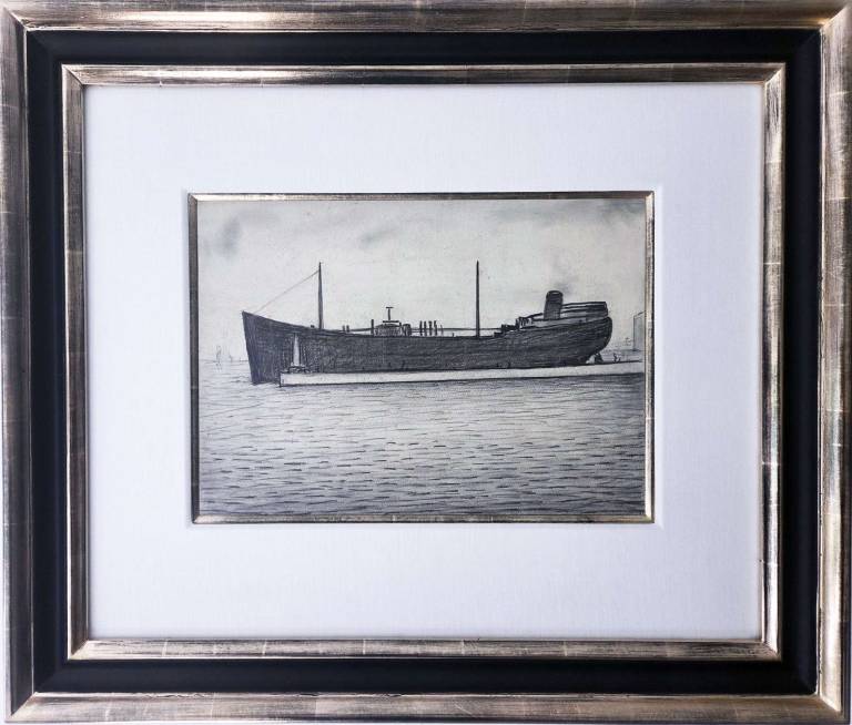 A Tanker - AVAILABLE - L.S. Lowry RBA, BA (1887-1976)