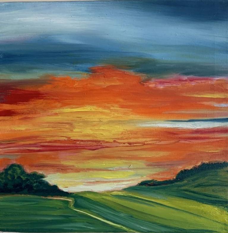 Vibrant morning - Stephen Michael Law