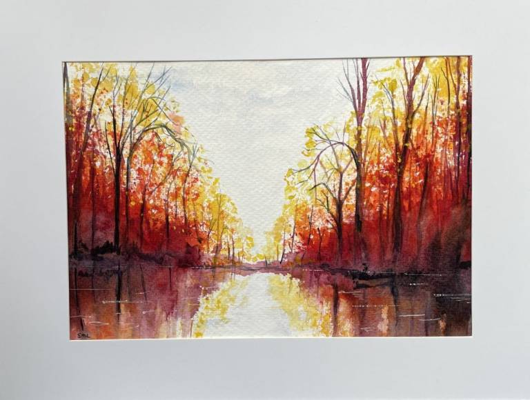 Autumn by the water - Stephen Michael Law
