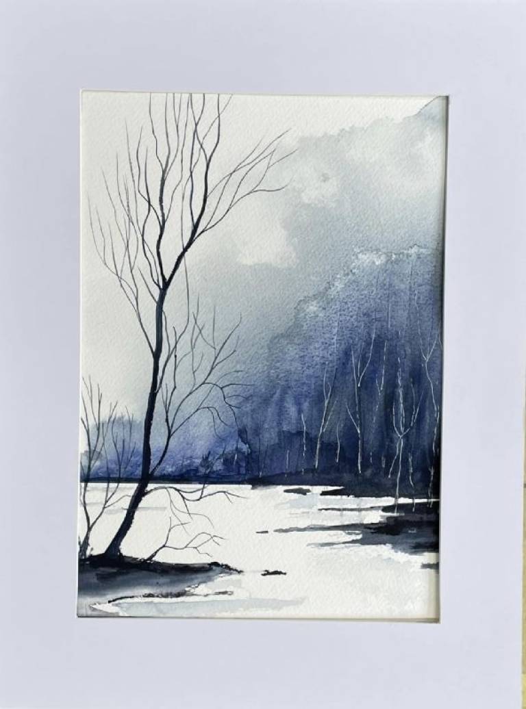 Winter blue 2 - Stephen Michael Law