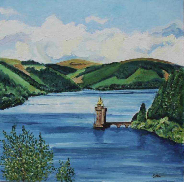 Lake Vyrnwy oil - Stephen Michael Law