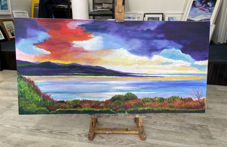 View from the site, Wales - Stephen Michael Law