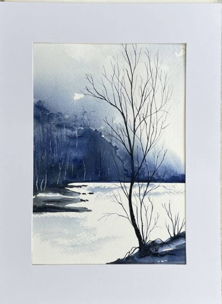 Winter blue - Stephen Michael Law