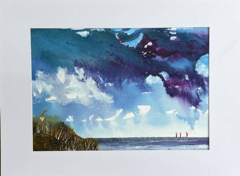 Red sails - Stephen Michael Law