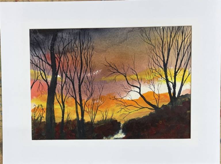Sunrise over Telford Town Park - Stephen Michael Law