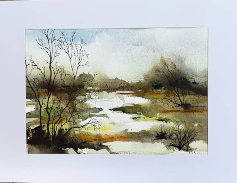 Winter flood - Stephen Michael Law