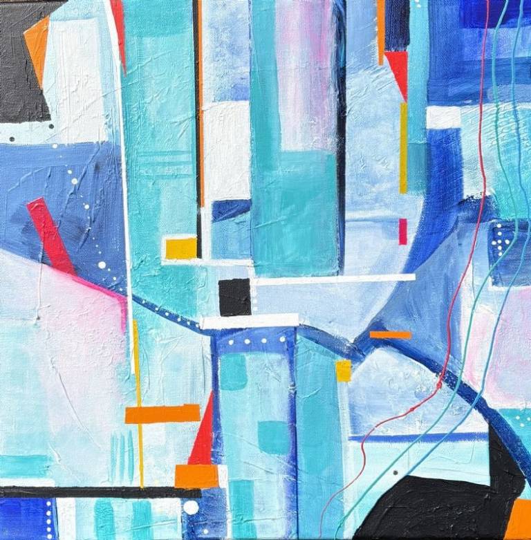 Through the blue door - Stephen Michael Law
