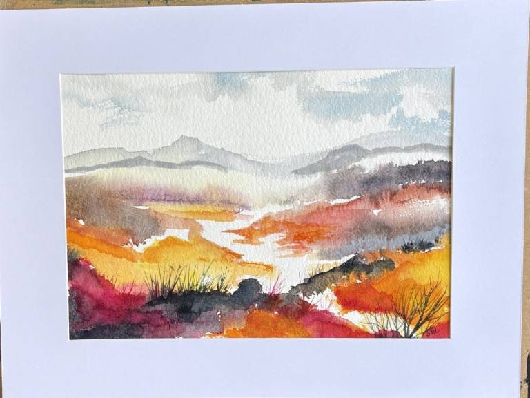 Burst of colour in the landscape - Stephen Michael Law