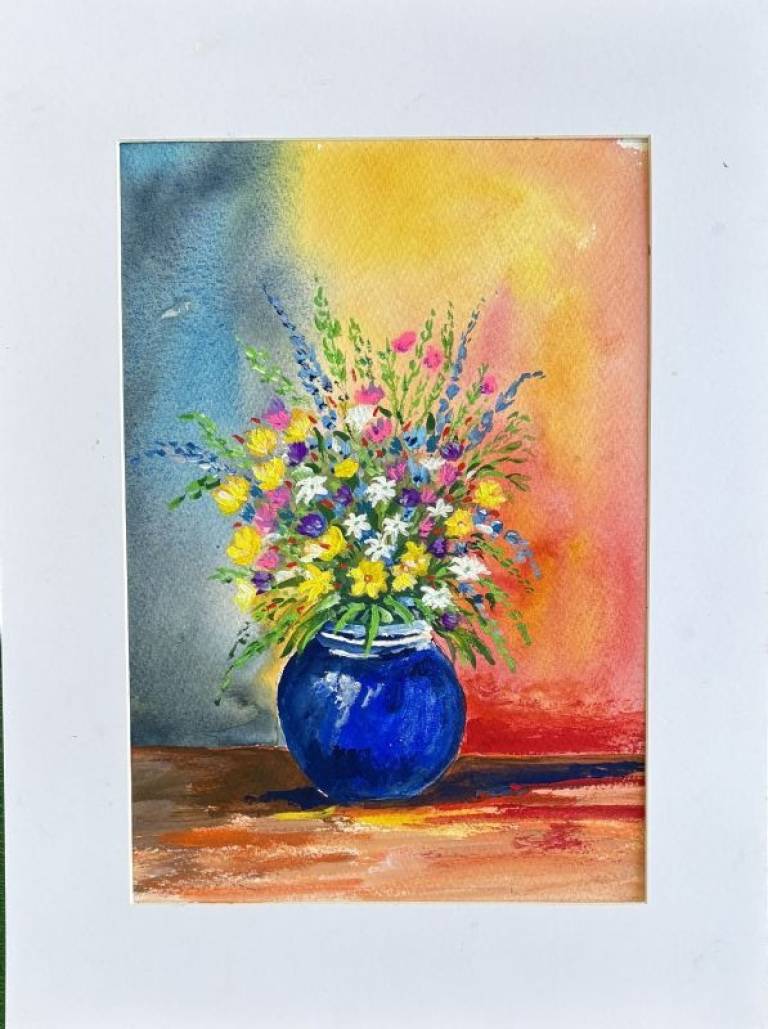 A vase full of colour - Stephen Michael Law