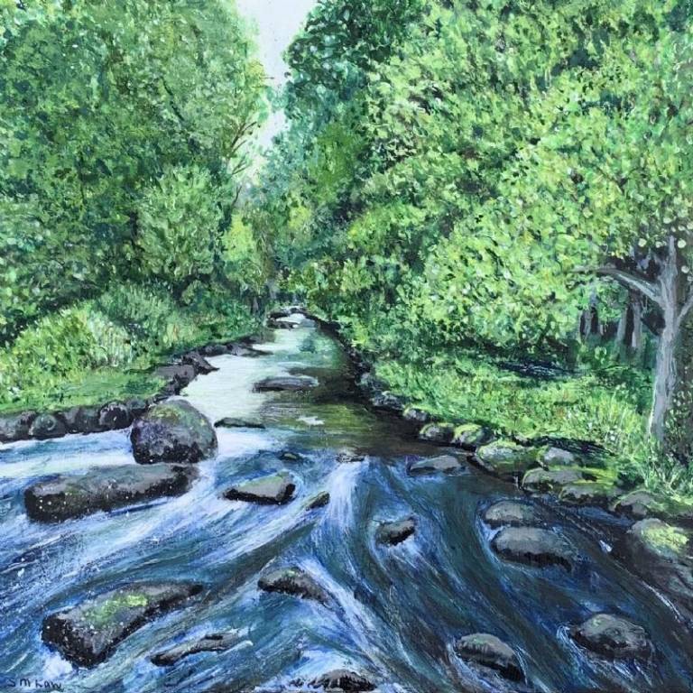 Rushing stream - Stephen Michael Law