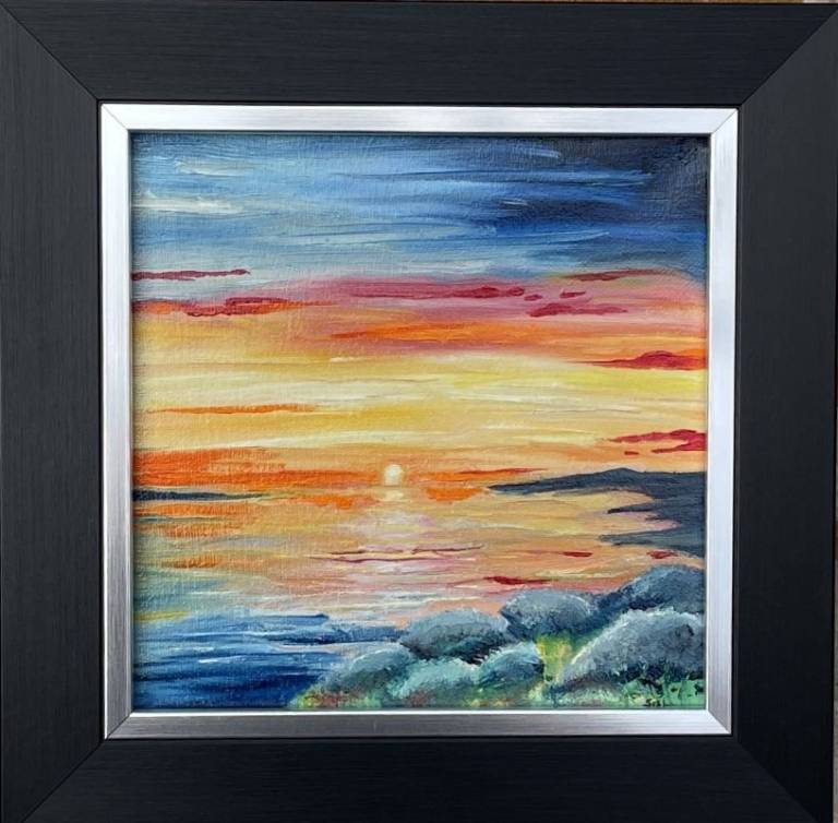 Sunrise at sea - Stephen Michael Law