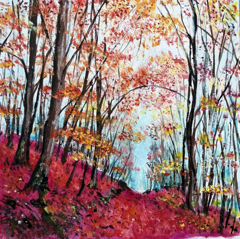 The Fall in red - Stephen Michael Law
