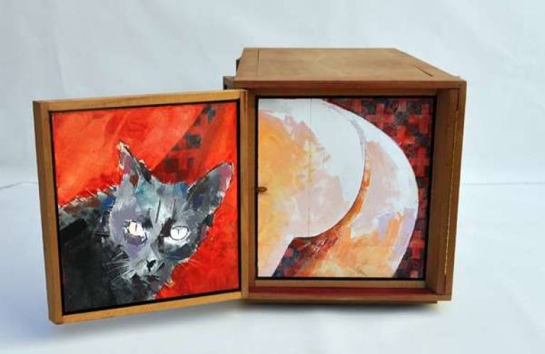 Peep-hole box (unfinished) - Lawrence Buttigieg