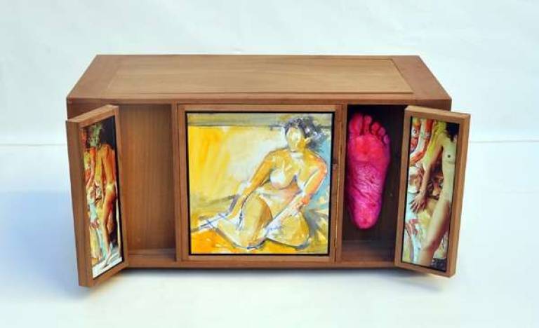 Peep-hole box (unfinished) - Lawrence Buttigieg