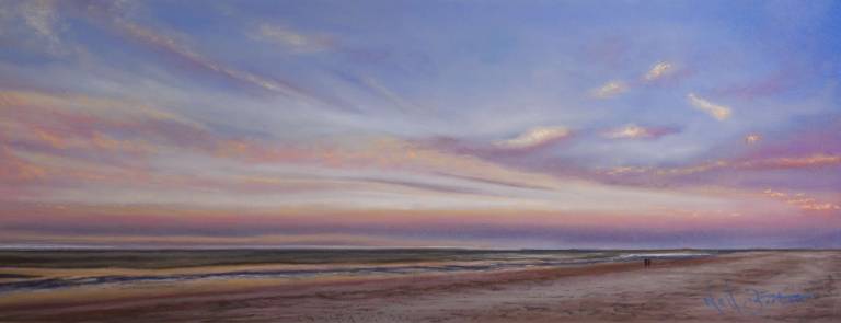 Dusk at Holme Next The Sea - Neil Burton