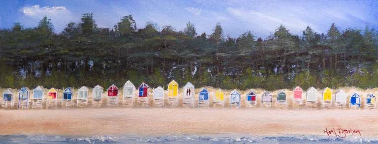 Beach Huts at Wells Next The Sea, Norfolk - Neil Burton